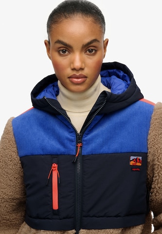 Veste en polaire Superdry en gris