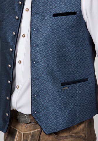 STOCKERPOINT Traditional Vest 'Amato' in Blue