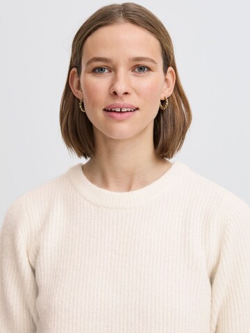 Pull-over 'Omea' b.young en beige