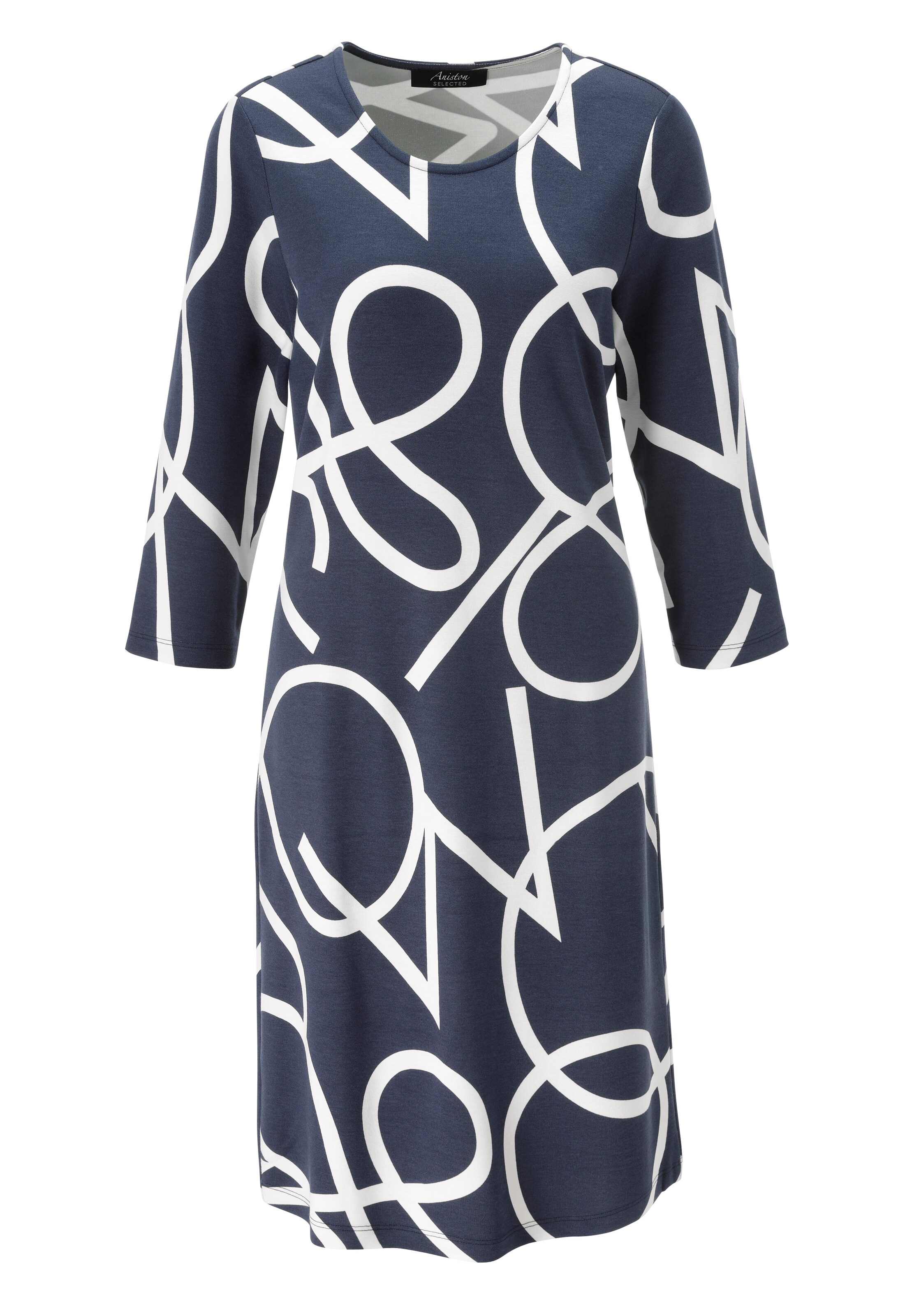 Aniston SELECTED Kleid in Blau: Vorderseite