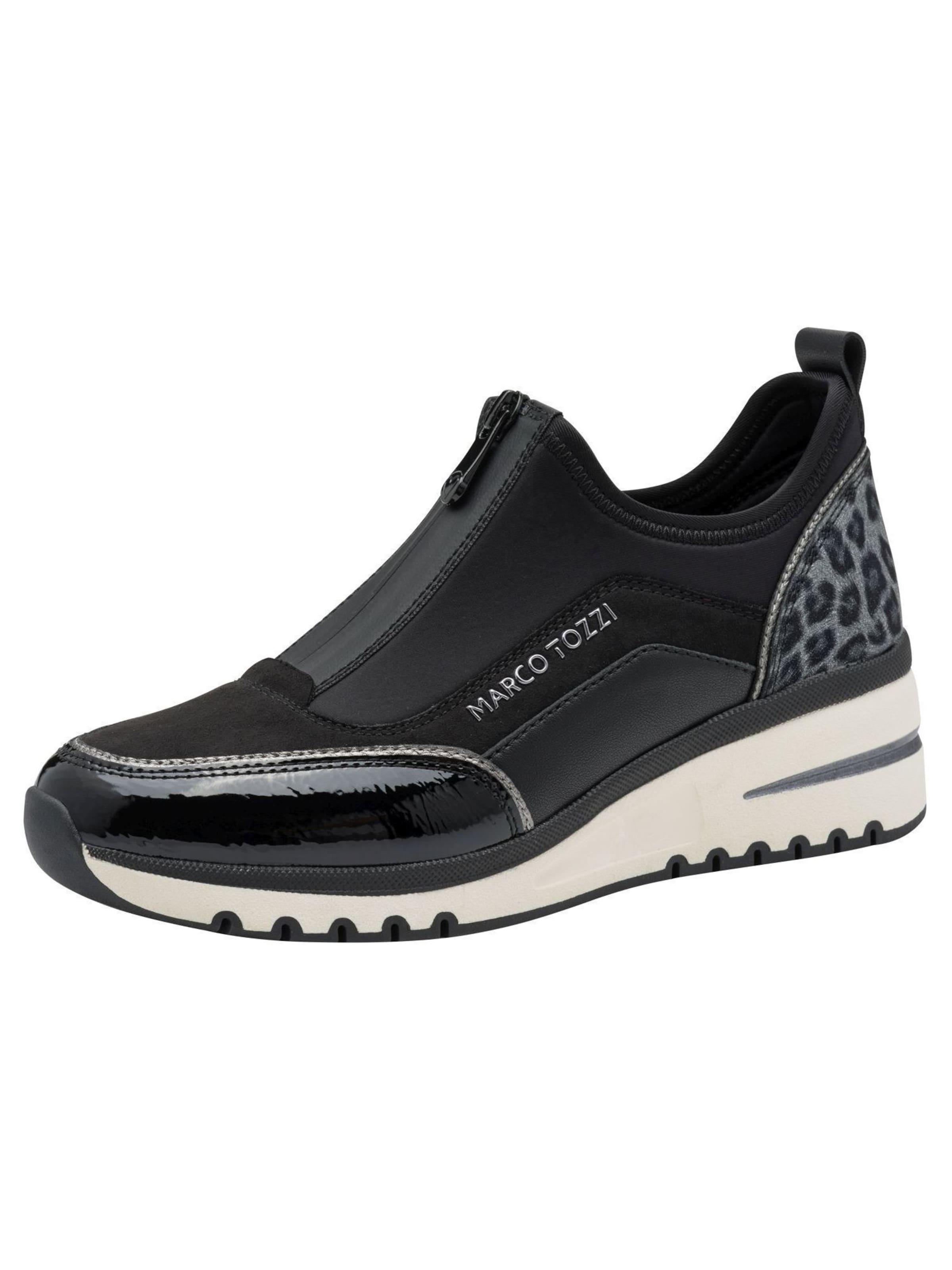 Slip on MARCO TOZZI en noir : devant