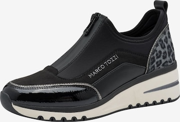Slip on MARCO TOZZI en noir : devant