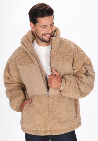 DreiMaster Maritim Winter jacket 'Maritime' in Beige: front