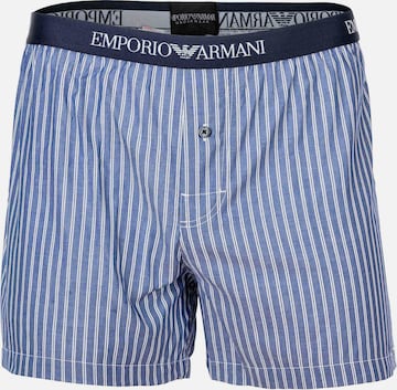 Emporio Armani Boxer shorts in Blue: front