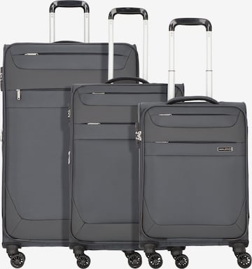 Worldpack Suitcase Set in Grey: front