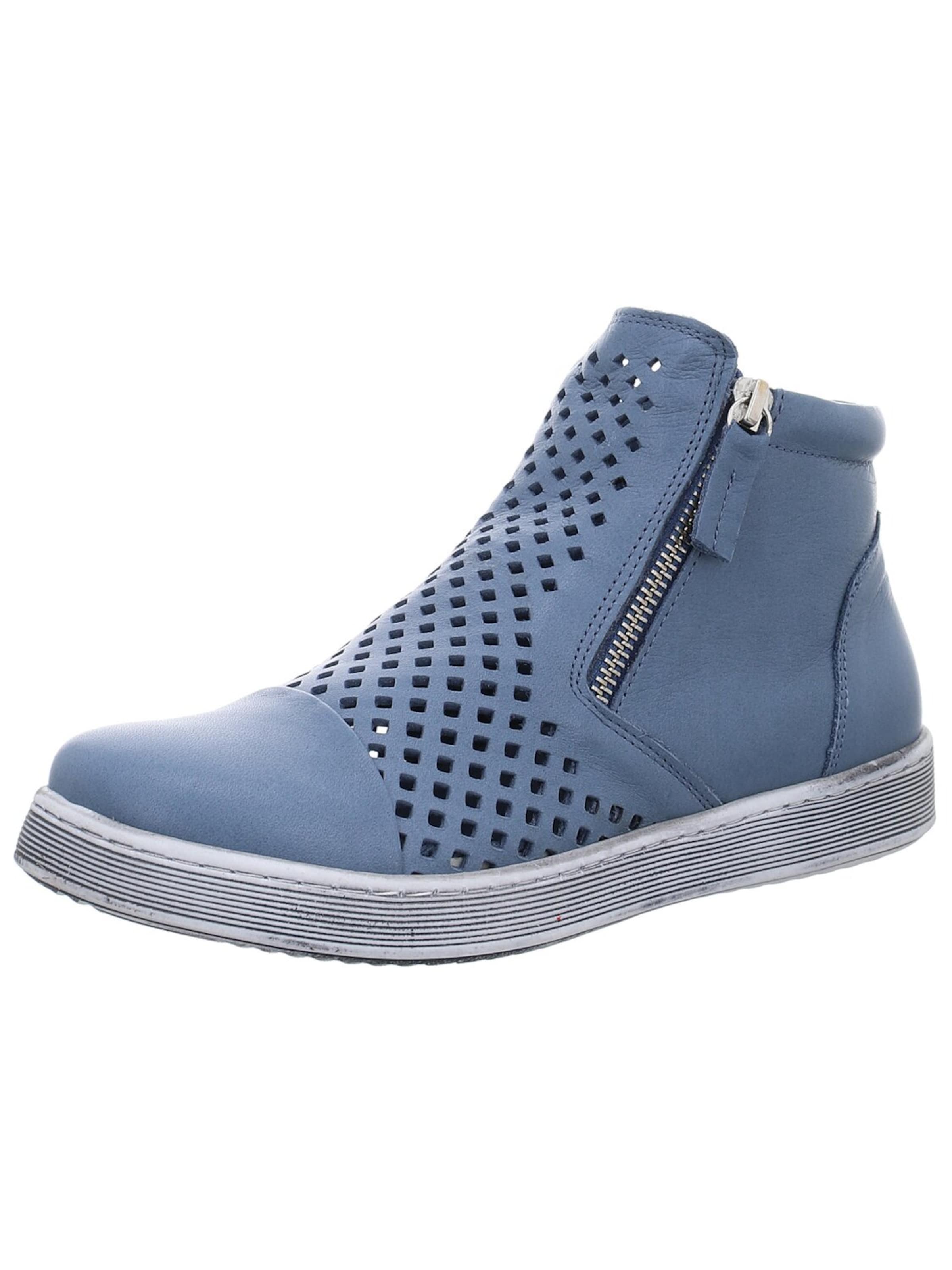 ANDREA CONTI Stiefelette 'Damen Stiefelette 0349615/1119 Echt Leder in blau' in 36 in blau, Produktansicht