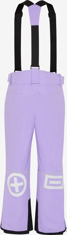 CHIEMSEE Regular Workout Pants in Purple