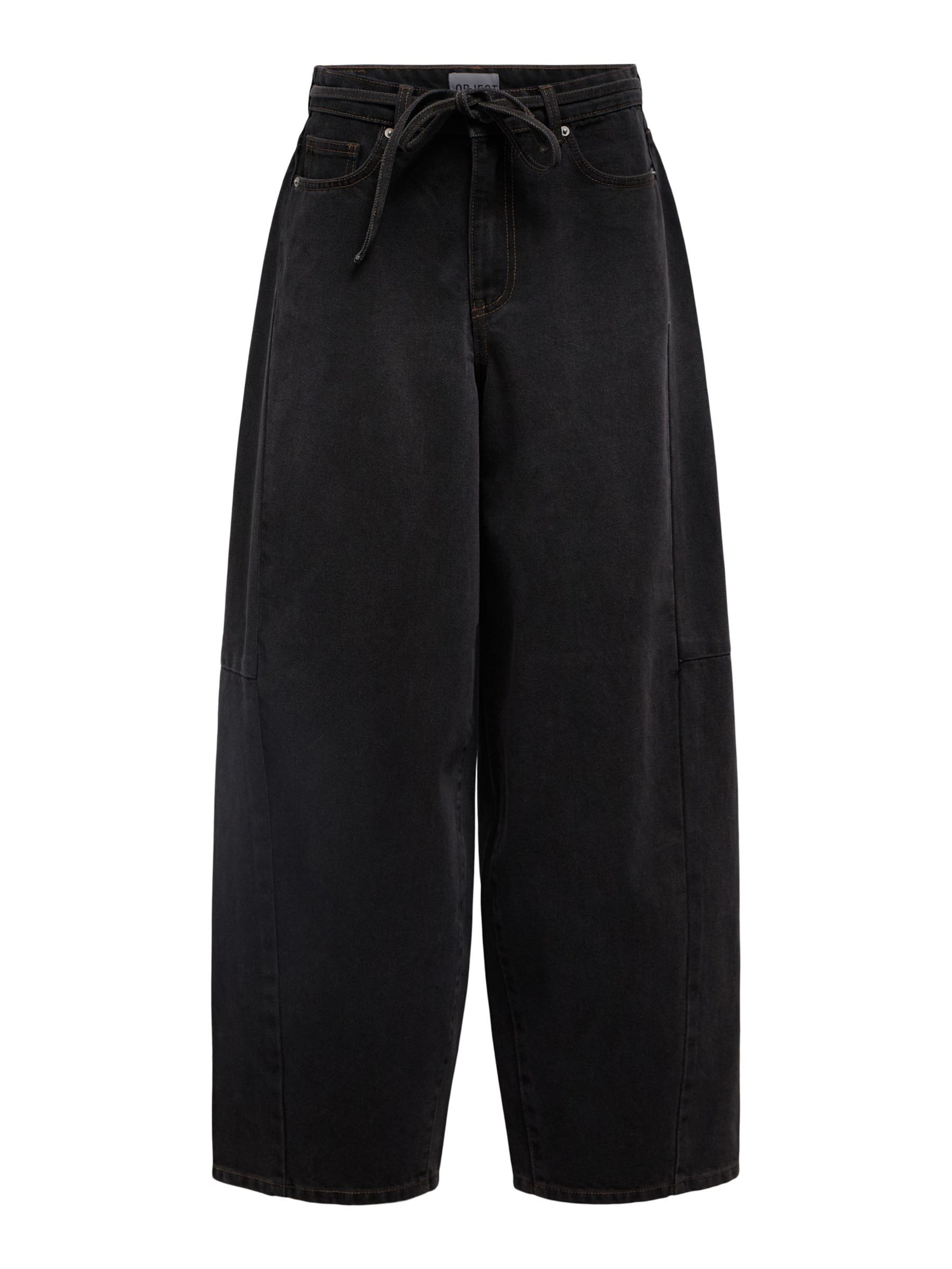 OBJECT - Ropa ancha Vaquero en negro: frente