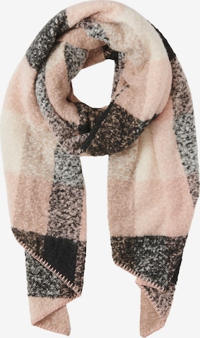 PIECES Scarf 'Pyron' in Pink: front