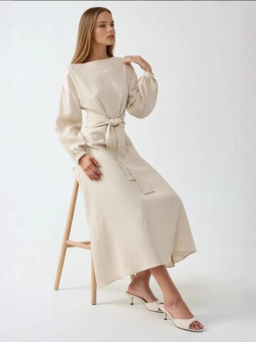 Hiccup Kleid in Beige