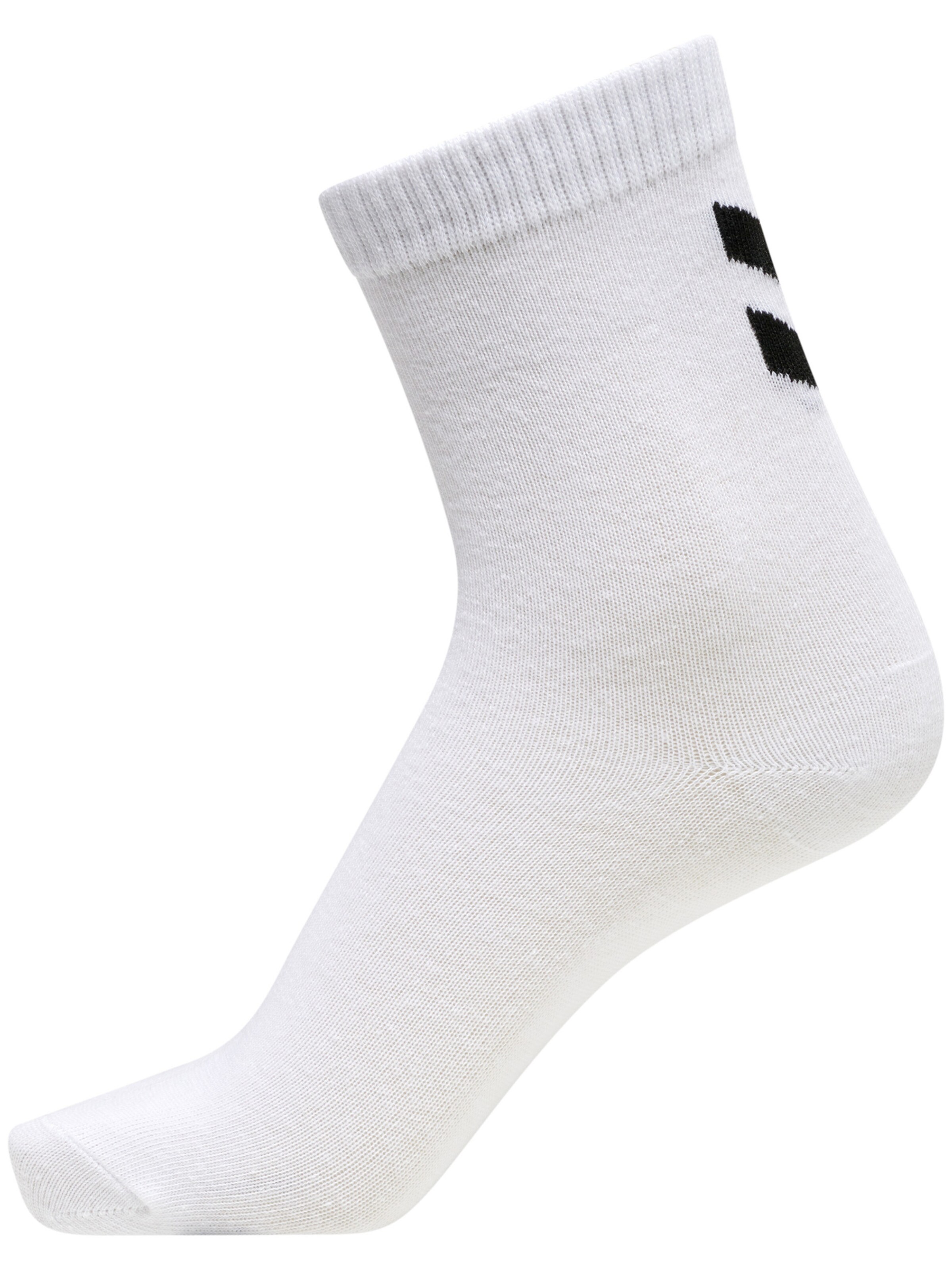 Hummel - Meias 'Make My Day' em branco