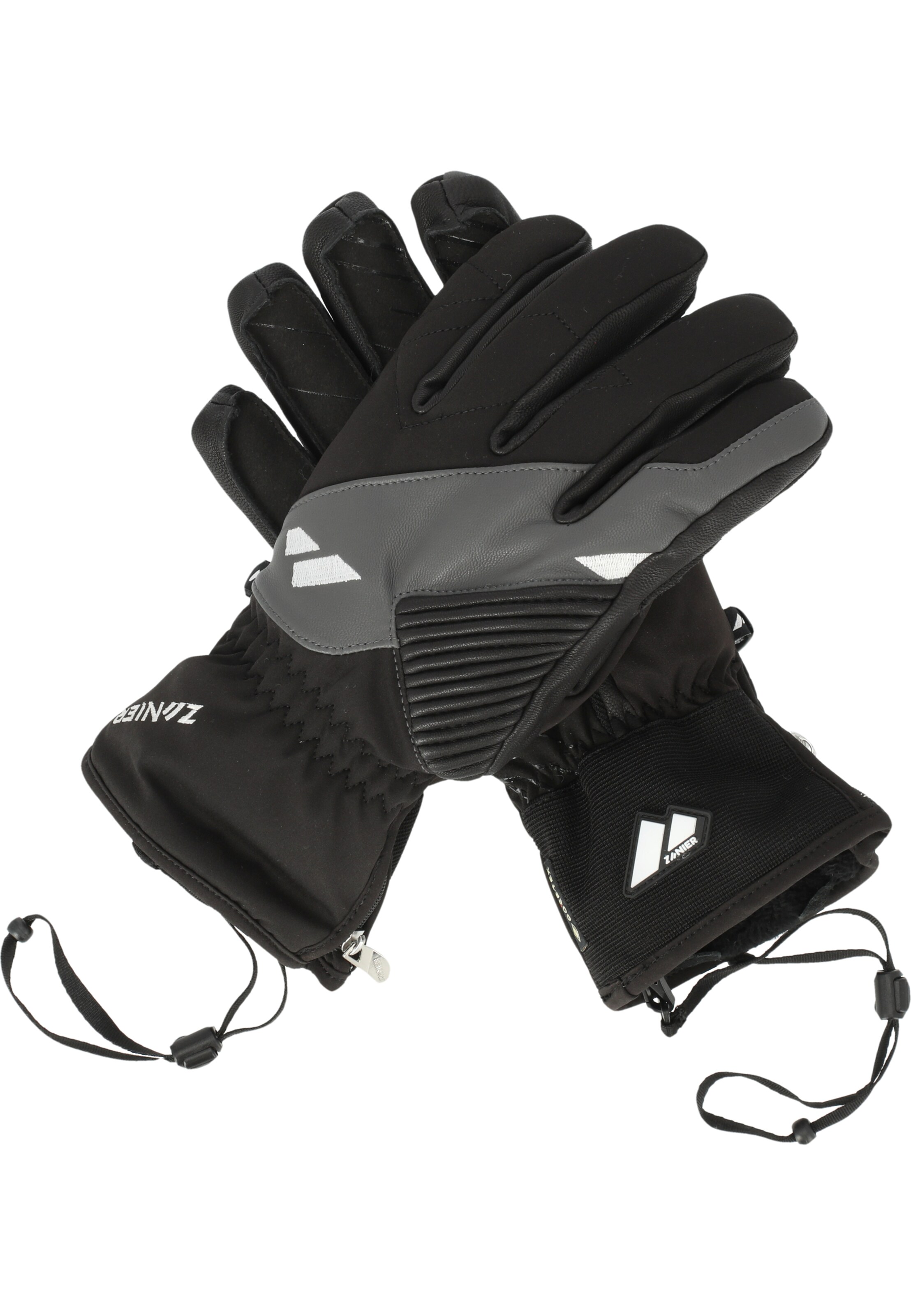 Zanier Fingerhandschuhe 'Gerlos GTX' in Schwarz