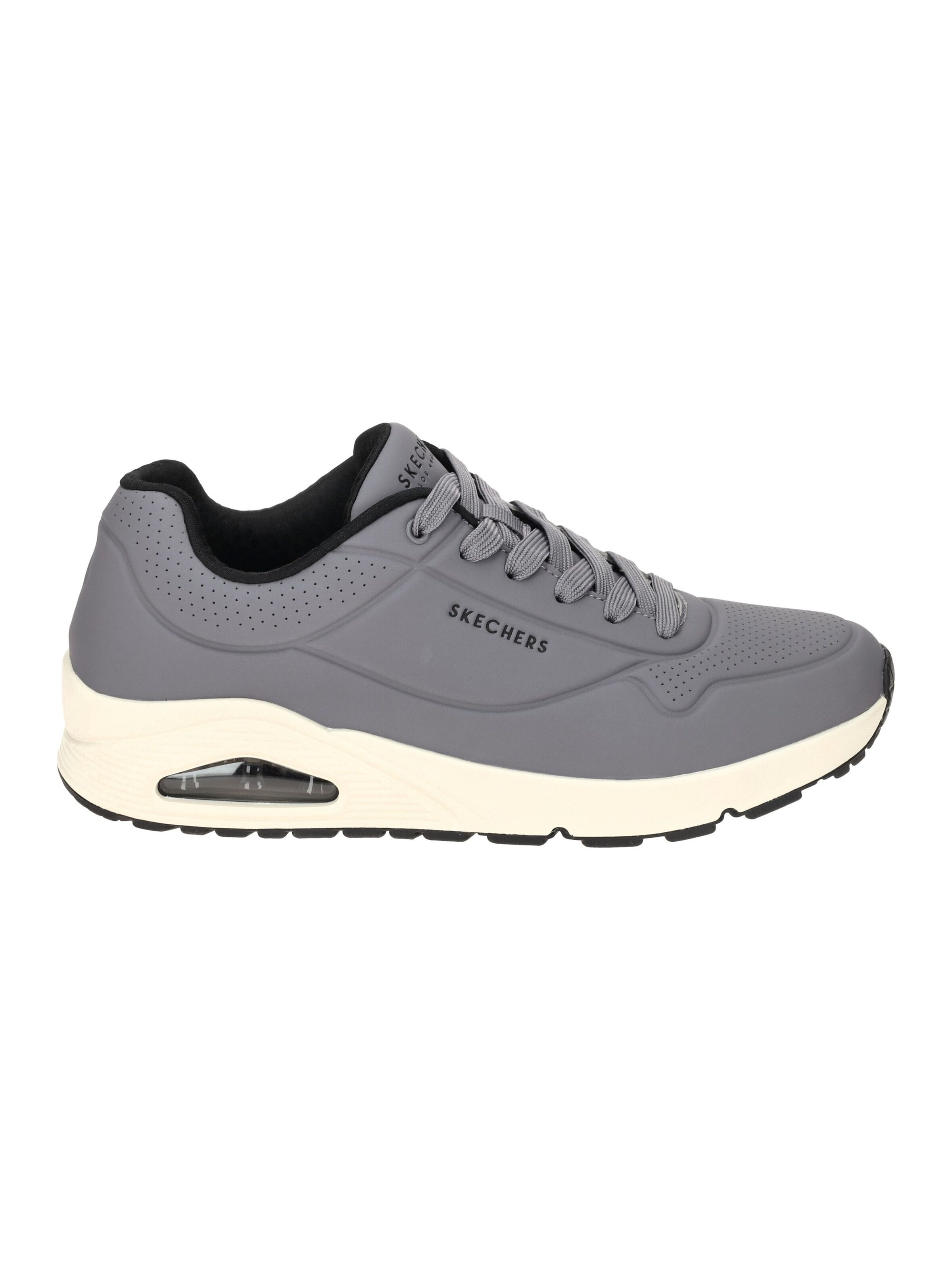 SKECHERS Sneaker 'Uno Stand On Air' in Grau