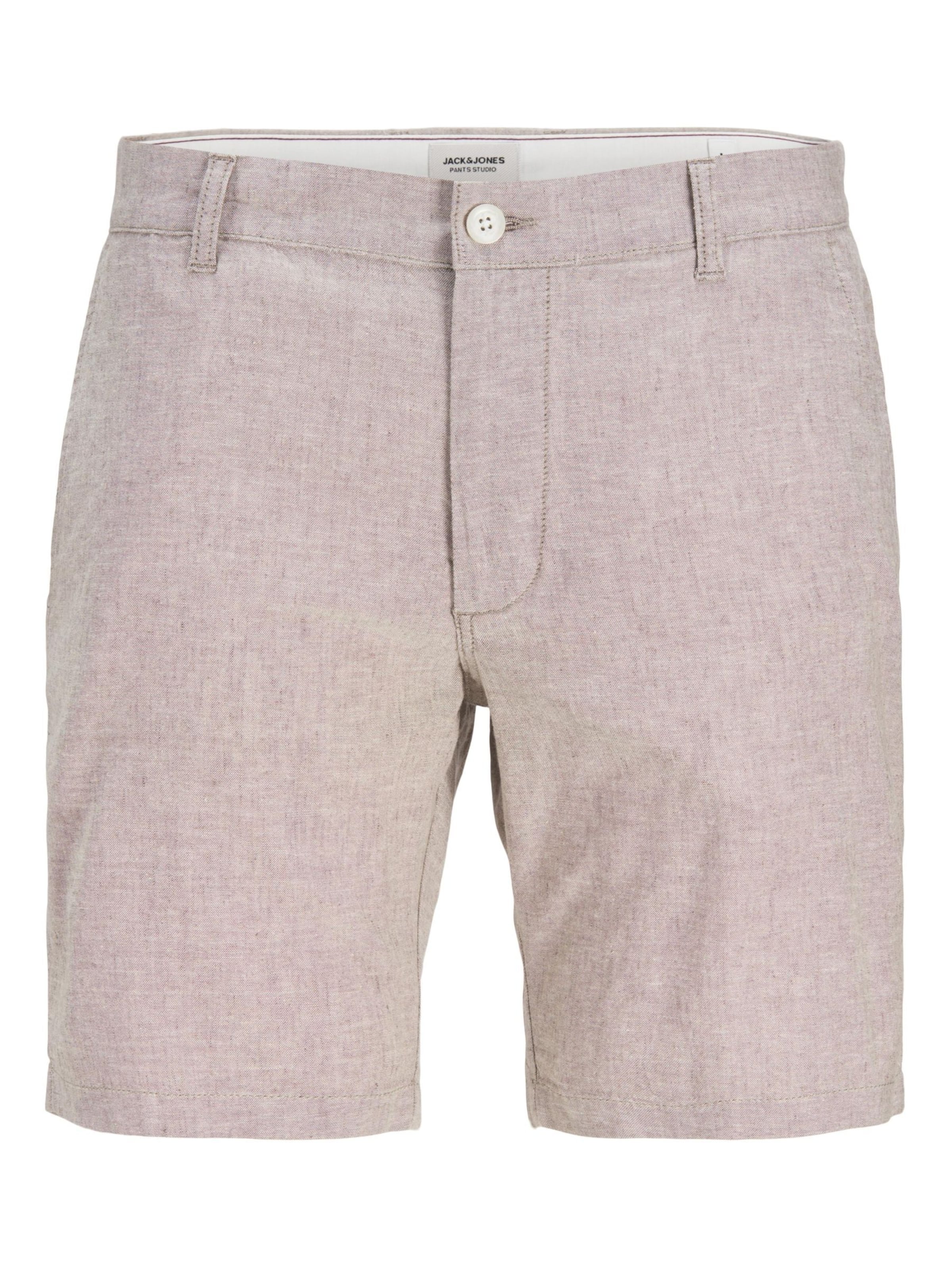 JACK & JONES Chino 'Dave' in Bruin: voorkant