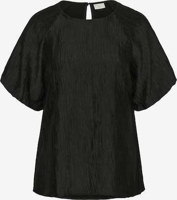 KAFFE CURVE Blouse 'Girla' in Black: front