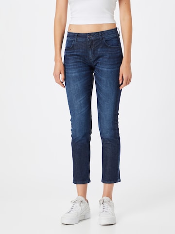 Sisley Slimfit Jeans in Blauw: voorkant