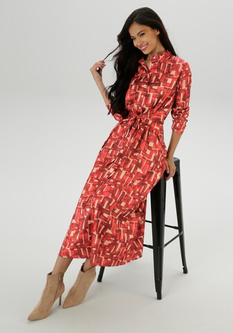 Aniston SELECTED Kleid in Rot