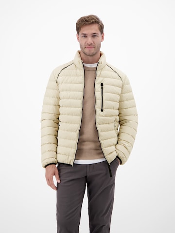 Veste outdoor LERROS en blanc : devant