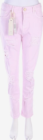PINKO TAG Skinny-Jeans in 28 in Pink: front
