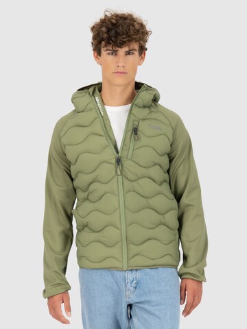 Giacca di mezza stagione 'ArchieAK' di Alife and Kickin in verde: frontale
