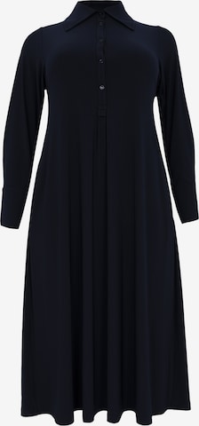 Yoek Dress in Black: front