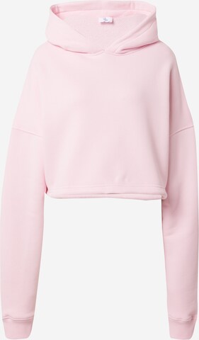 Sweat-shirt 'Paula' ABOUT YOU x Emili Sindlev en rose : devant