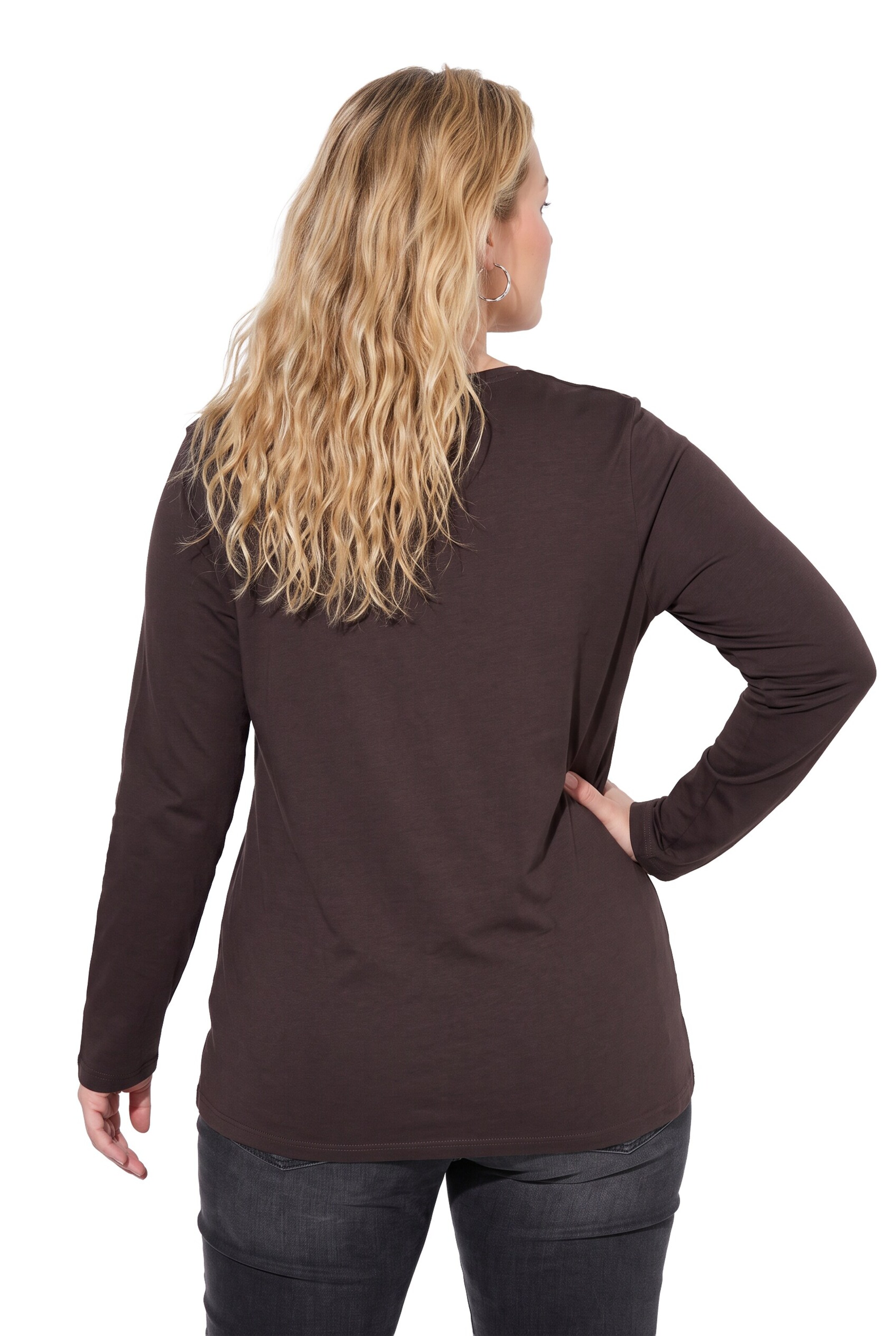 Ulla Popken Shirt in Brown