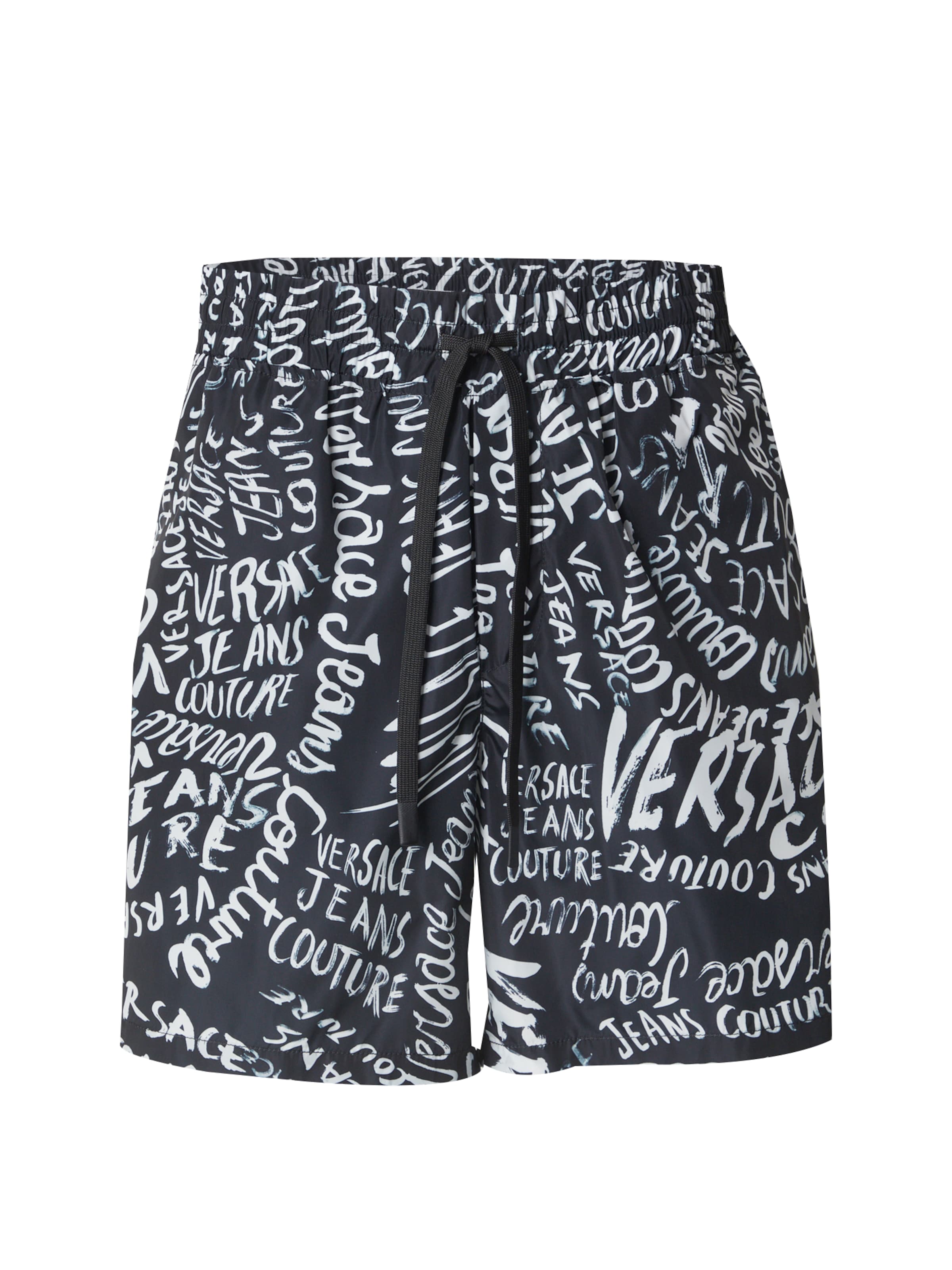 Versace Jeans Couture Regular Byxa i svart: framsida