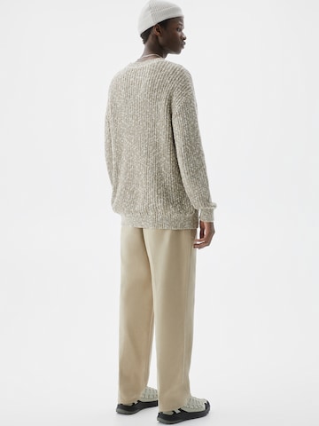 Regular Pantalon chino Pull&Bear en beige