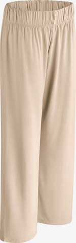 Nur Die Wide leg Pants in Beige: front