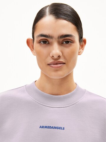 ARMEDANGELS Sweatshirt in Lila