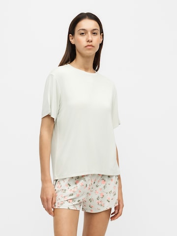 Hunkemöller - Pijama de pantalón corto 'Daisy' en verde: frente