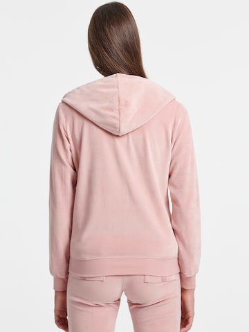 Sugarfree Zip-Up Hoodie in Pink