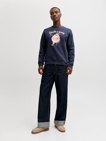 Sweat-shirt JACK & JONES en bleu