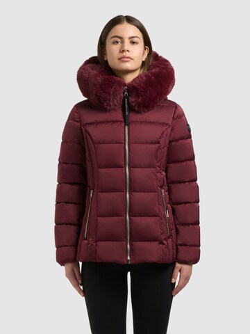 khujo - Casaco de inverno 'Daniana' em roxo: frente