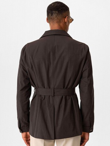 Manteau mi-saison 'Belgrad' Antioch en marron
