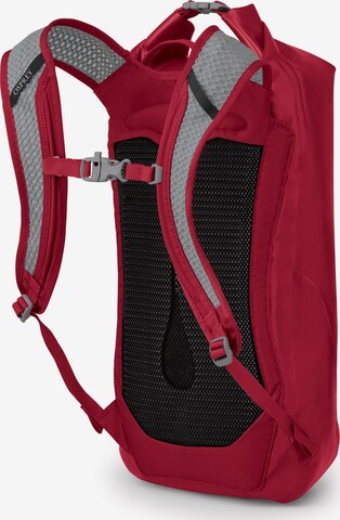 Osprey Sports Backpack 'TRANSPORTER ROLL TOP WP 18' in Red