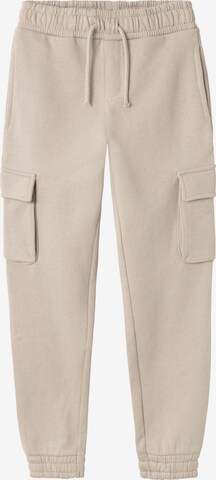 Pantalon 'OLLIE' NAME IT en beige : devant