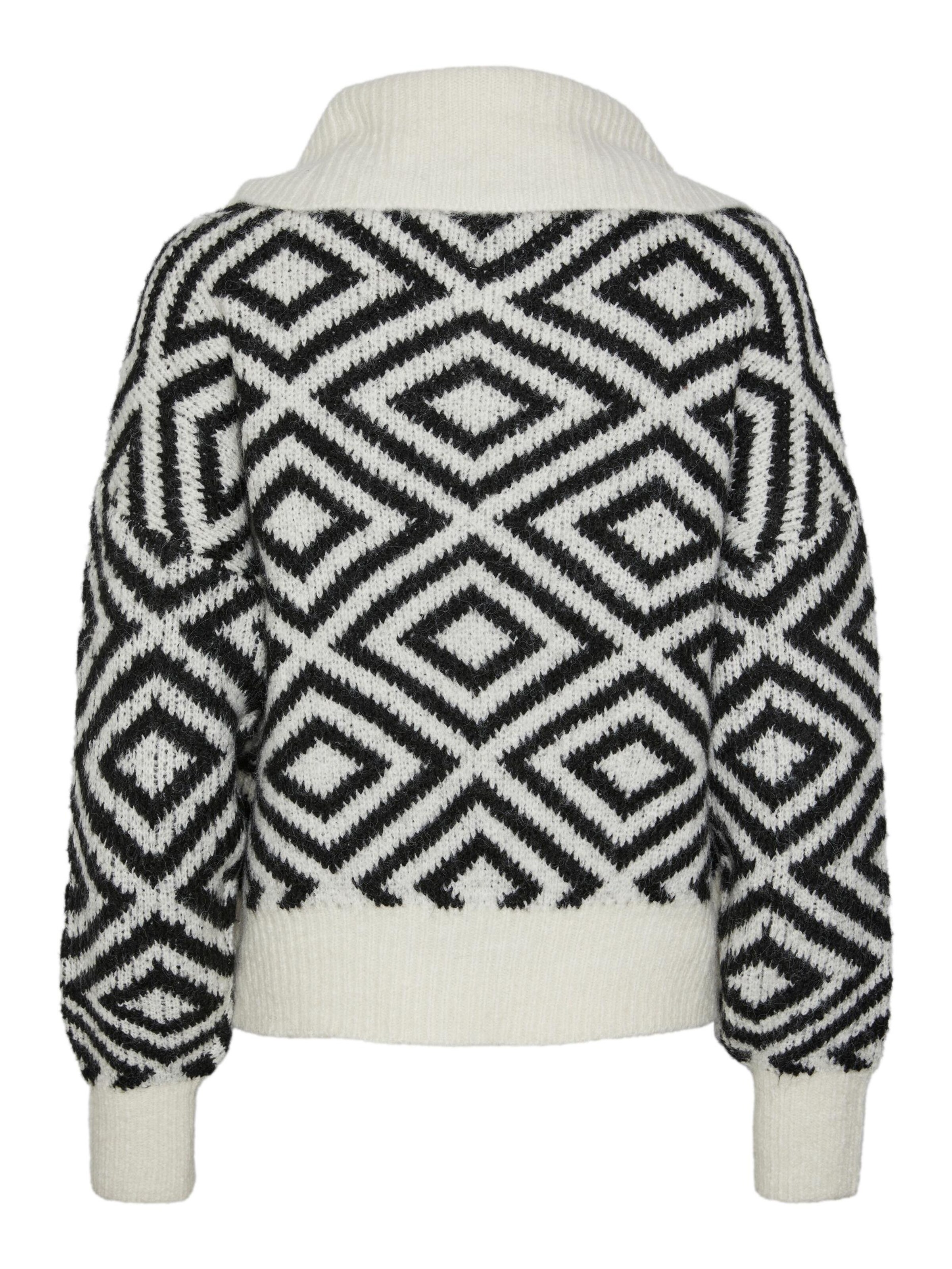 PIECES Sweter 'SOPH' w kolorze biały