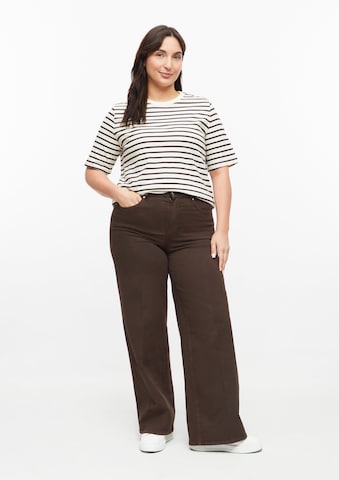 T-shirt s.Oliver CURVE en marron