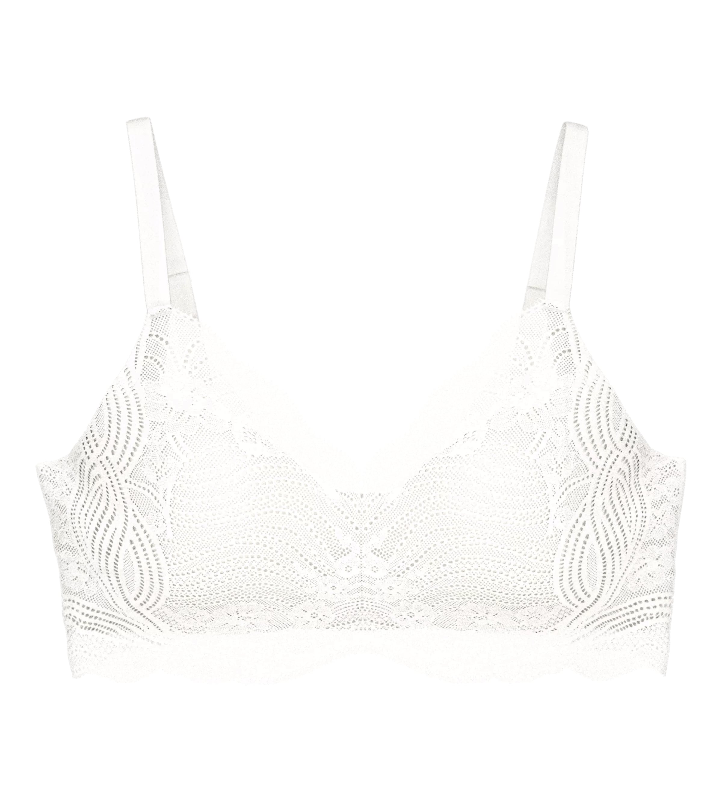 TRIUMPH Rinnahoidja, värv valge: eest vaates