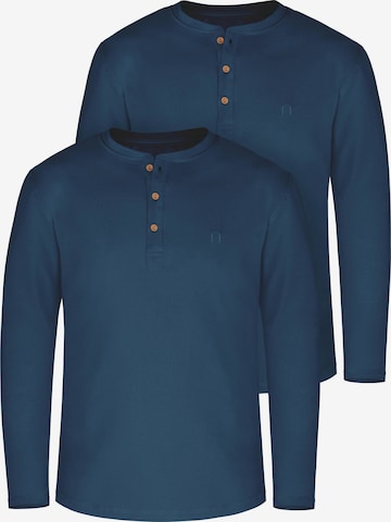 T-Shirt 'Neuville' normani en bleu : devant