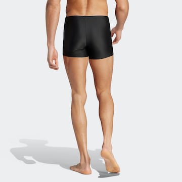 ADIDAS PERFORMANCE Athletic Swim Trunks 'Solid' in Black
