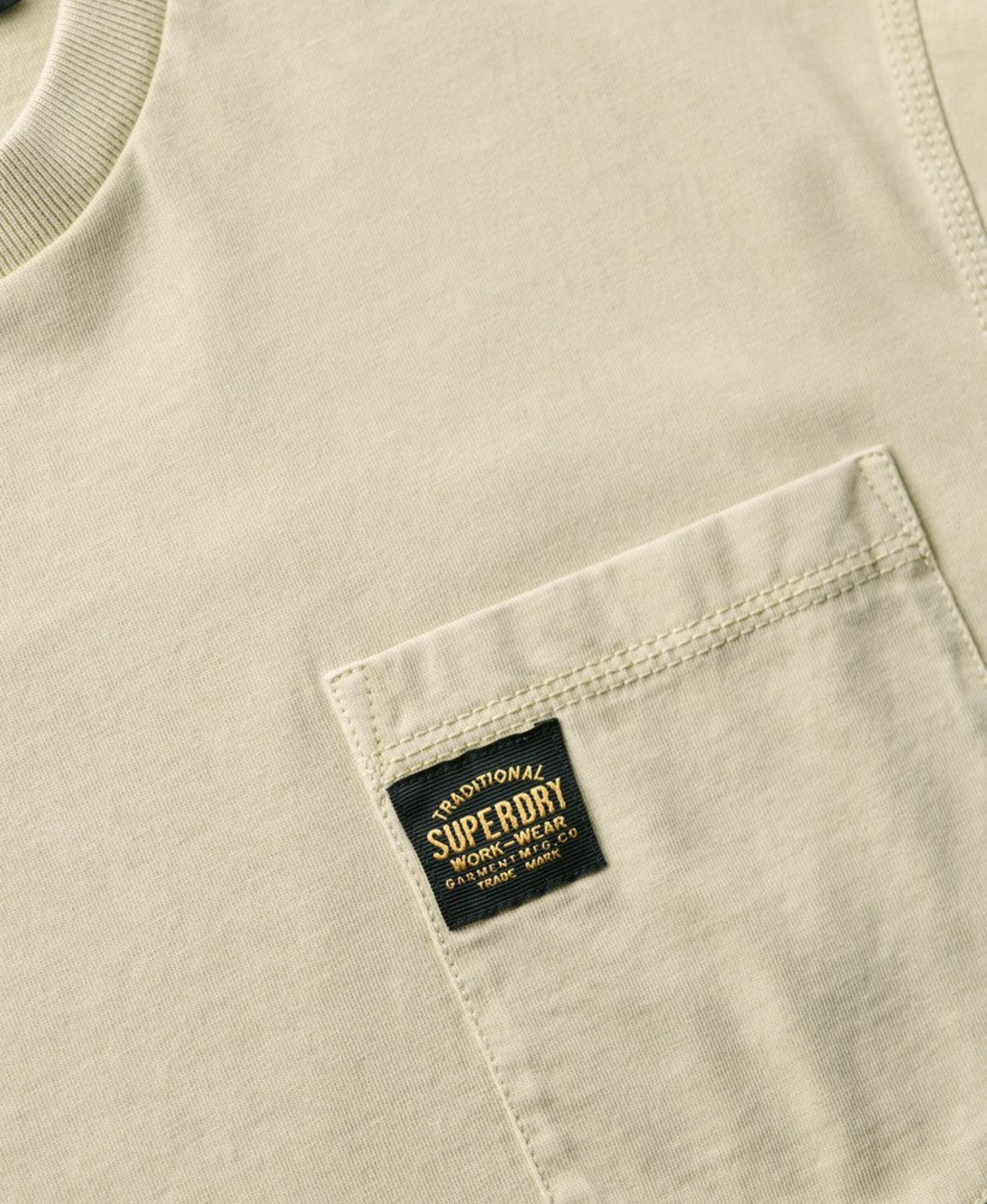 T-shirt oversize Superdry en beige