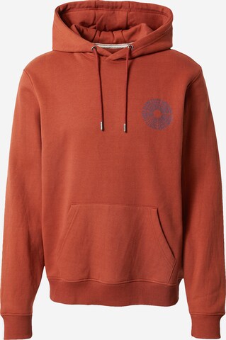 BLEND Sweatshirt i orange: framsida