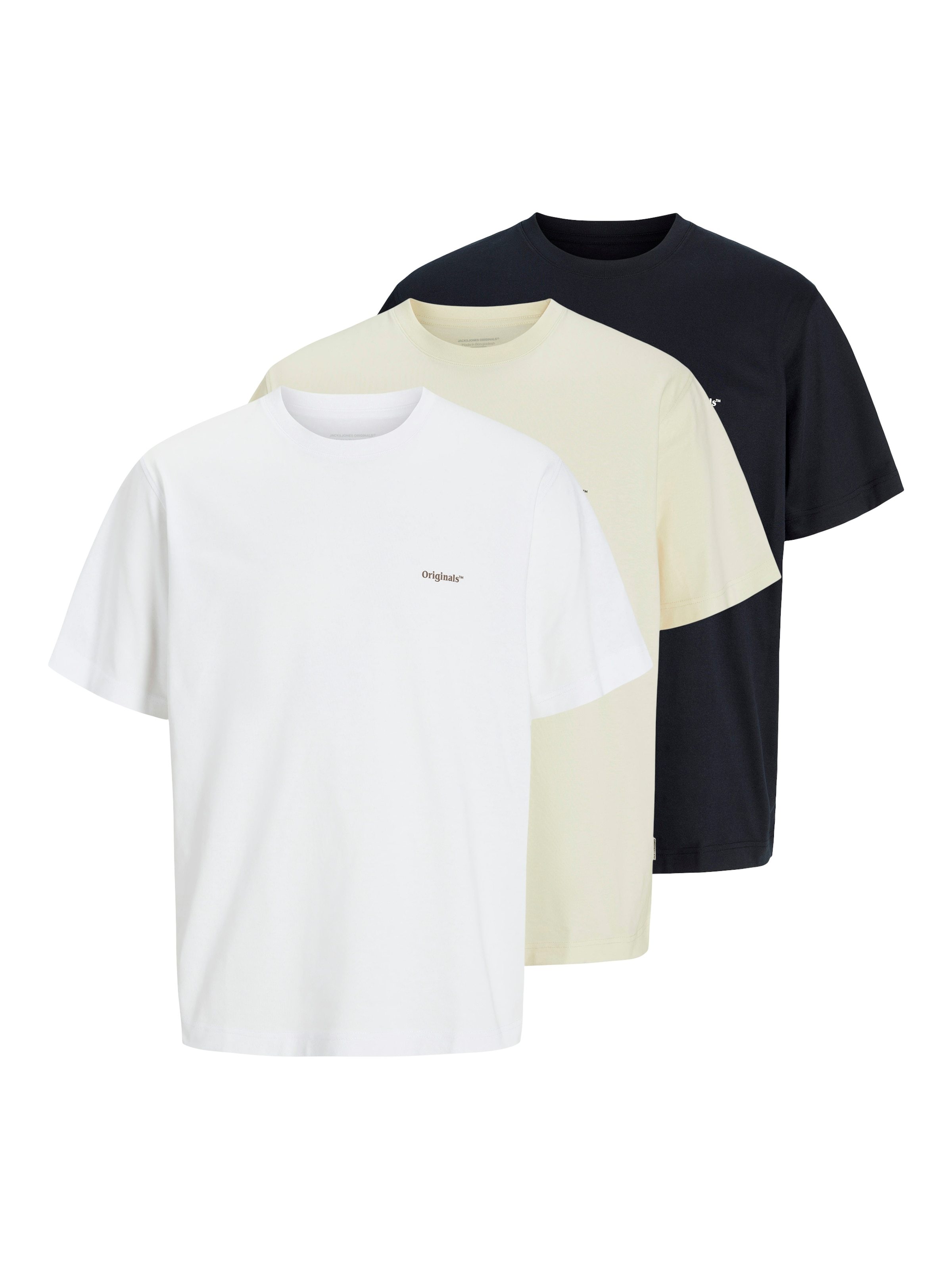 JACK & JONES Bluser & t-shirts 'JORPAROS EASTERSKETCH' i beige: forside