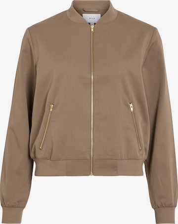 Veste mi-saison 'VIBubble' VILA en marron : devant