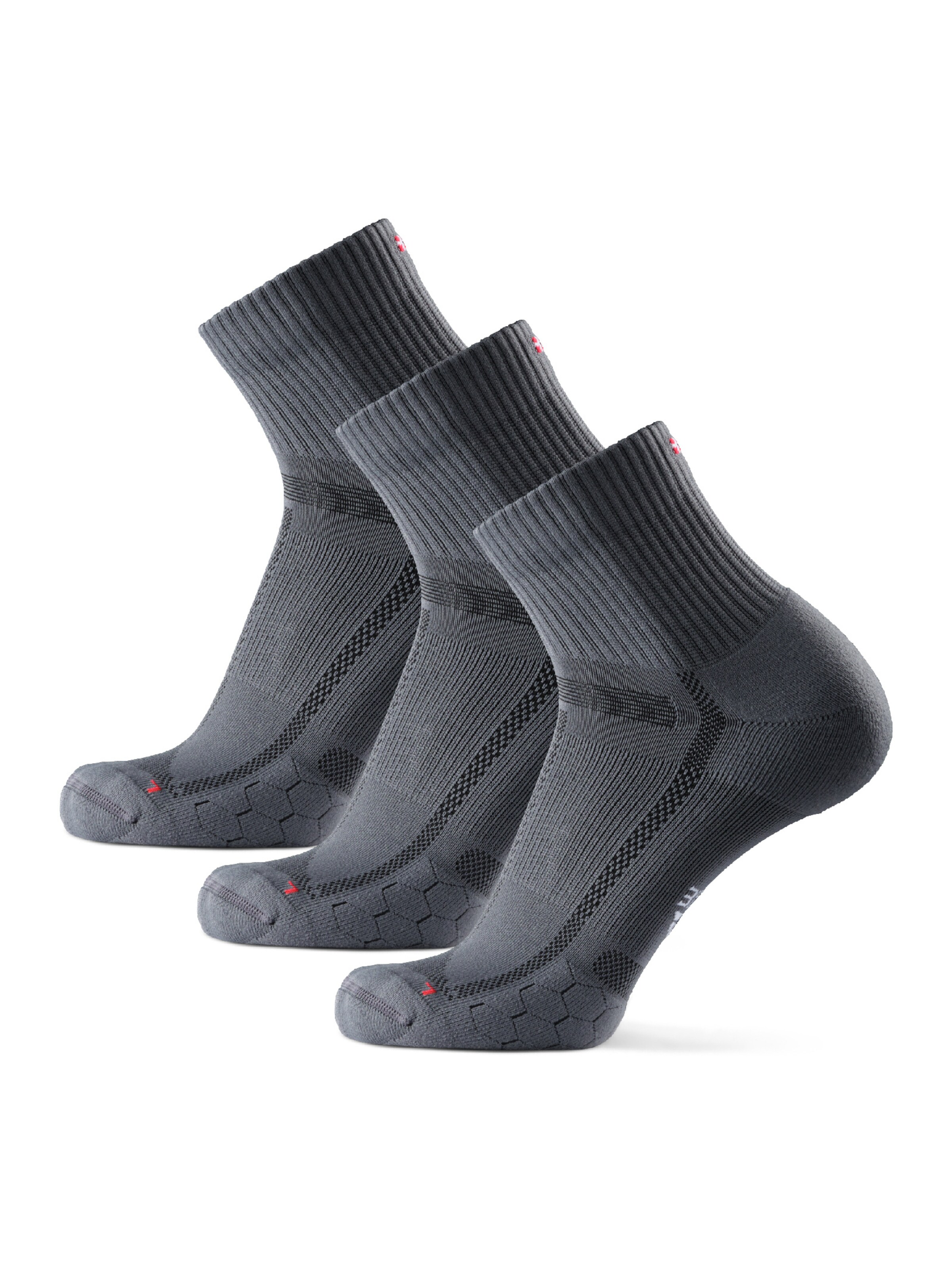 DANISH ENDURANCE Sportssokker 'Long Distance' i grå