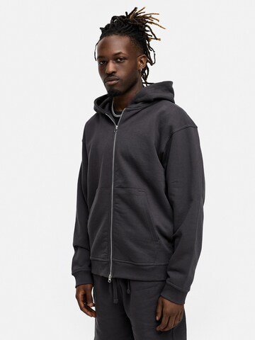 Daily Cotton Sweatjacke 'DCBEND'‌‌‌‌‌‌‌‌‌ in Grau