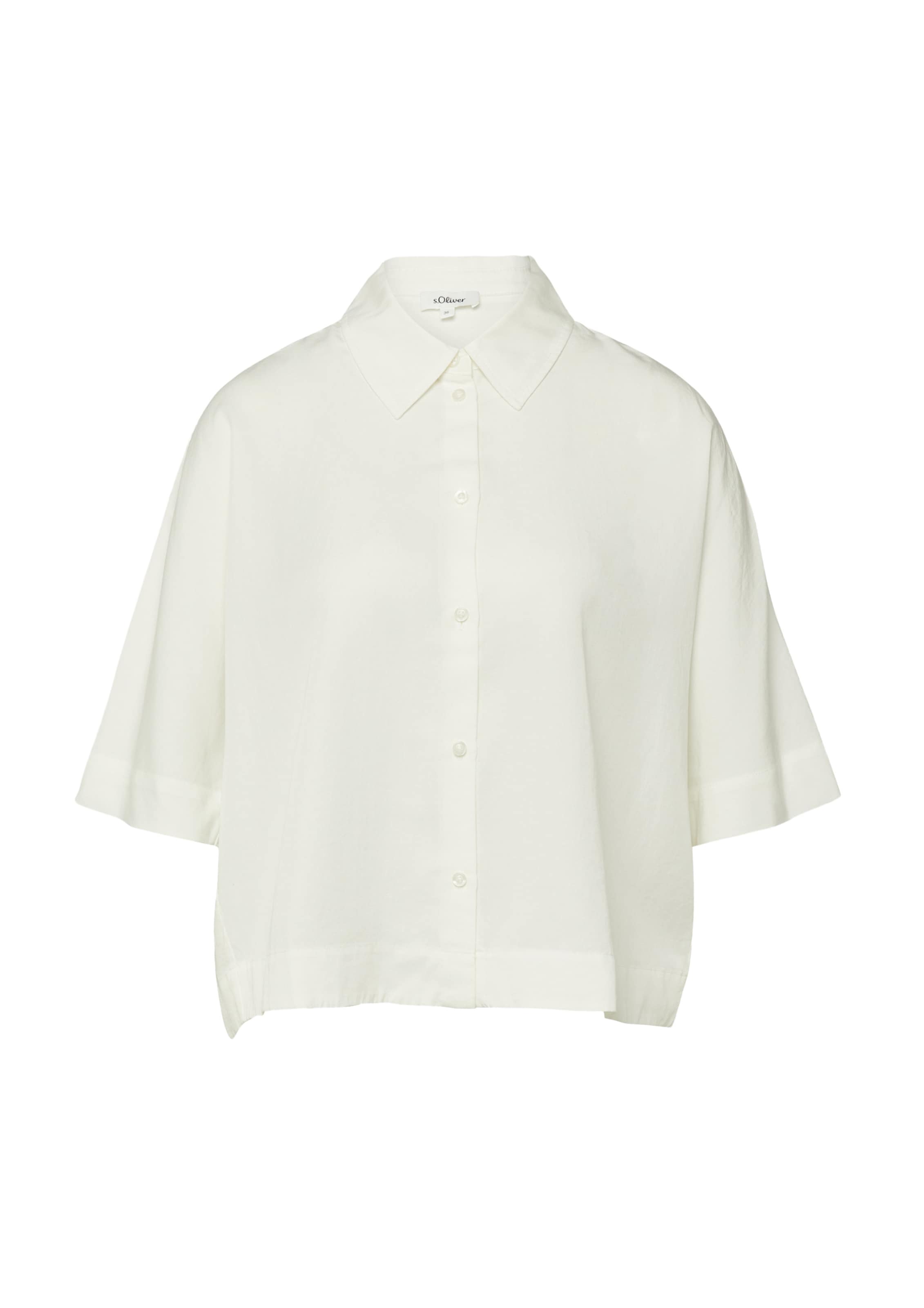 s.Oliver Bluse in Beige: Vorderseite